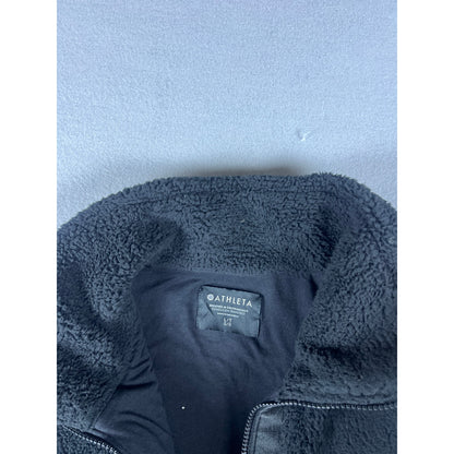 Athleta Sherpa Fleece Tugga Coat Womens - LT