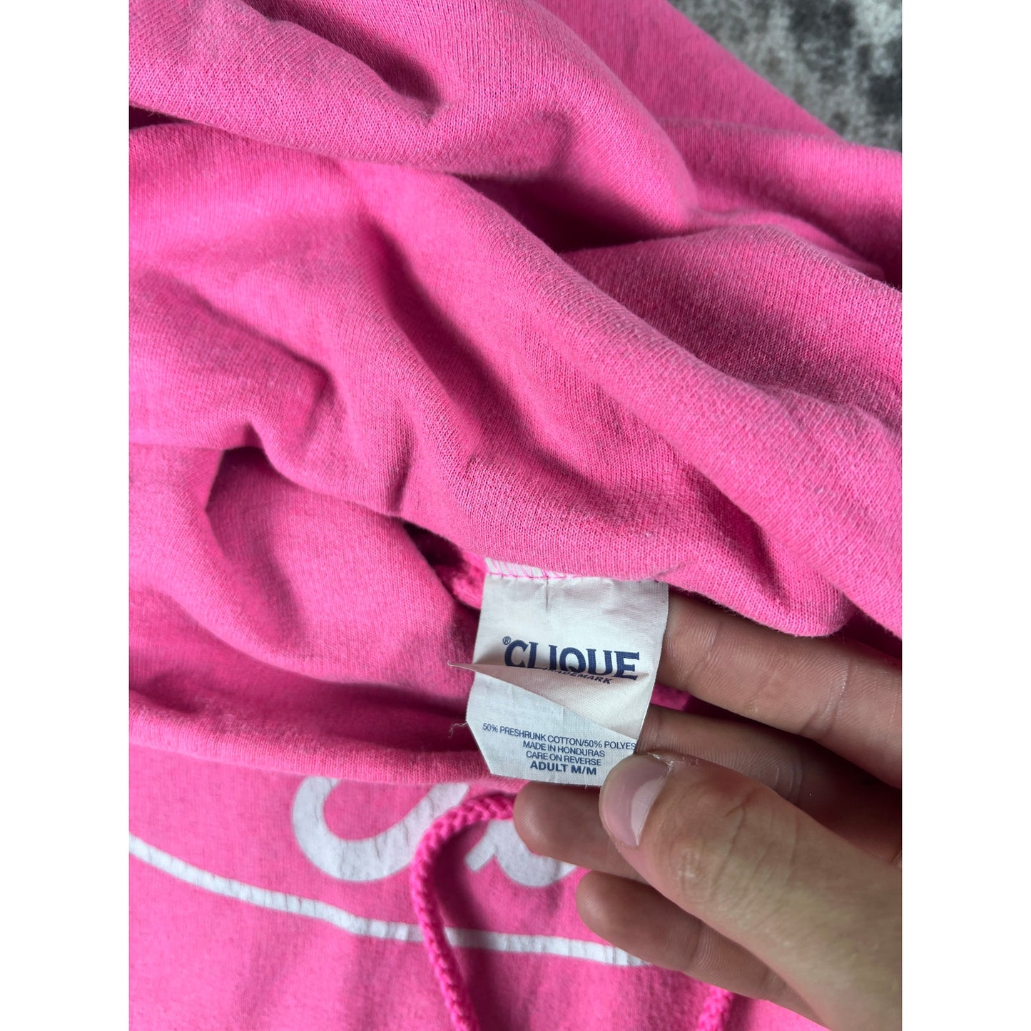 Vintage Ford Spellout Hoodie - M