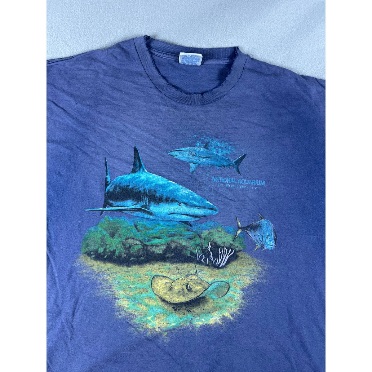 Vintage National Aquarium Baltimore T-Shirt - XL