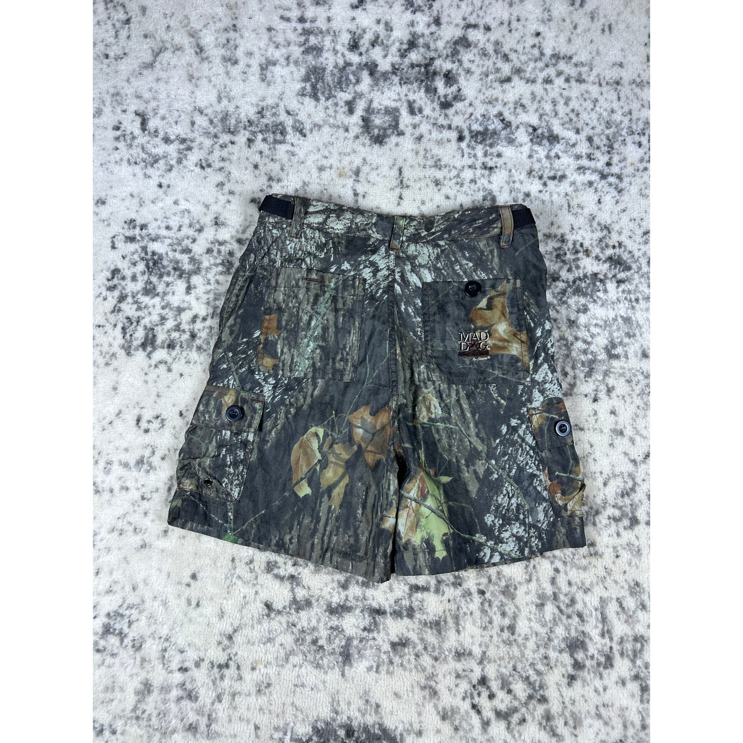 VTG Mad Dog Camo Shorts - L
