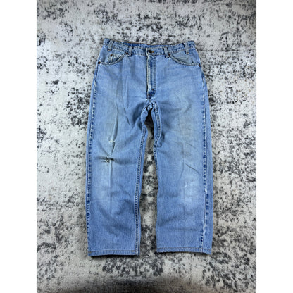 Vintage Denim Blue Levi Orange Tabs - 32