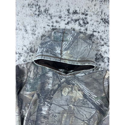 Vintage Ranger Camo Hunting Hoodie - YXL