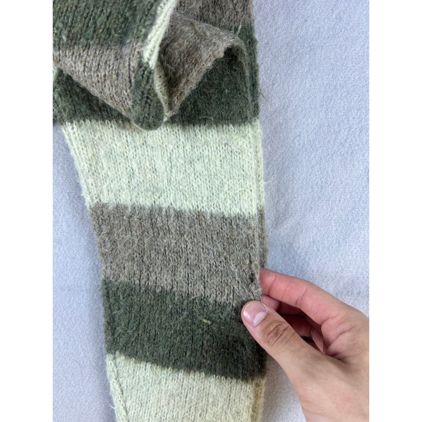 Vintage Striped Cardigan Womens - XS