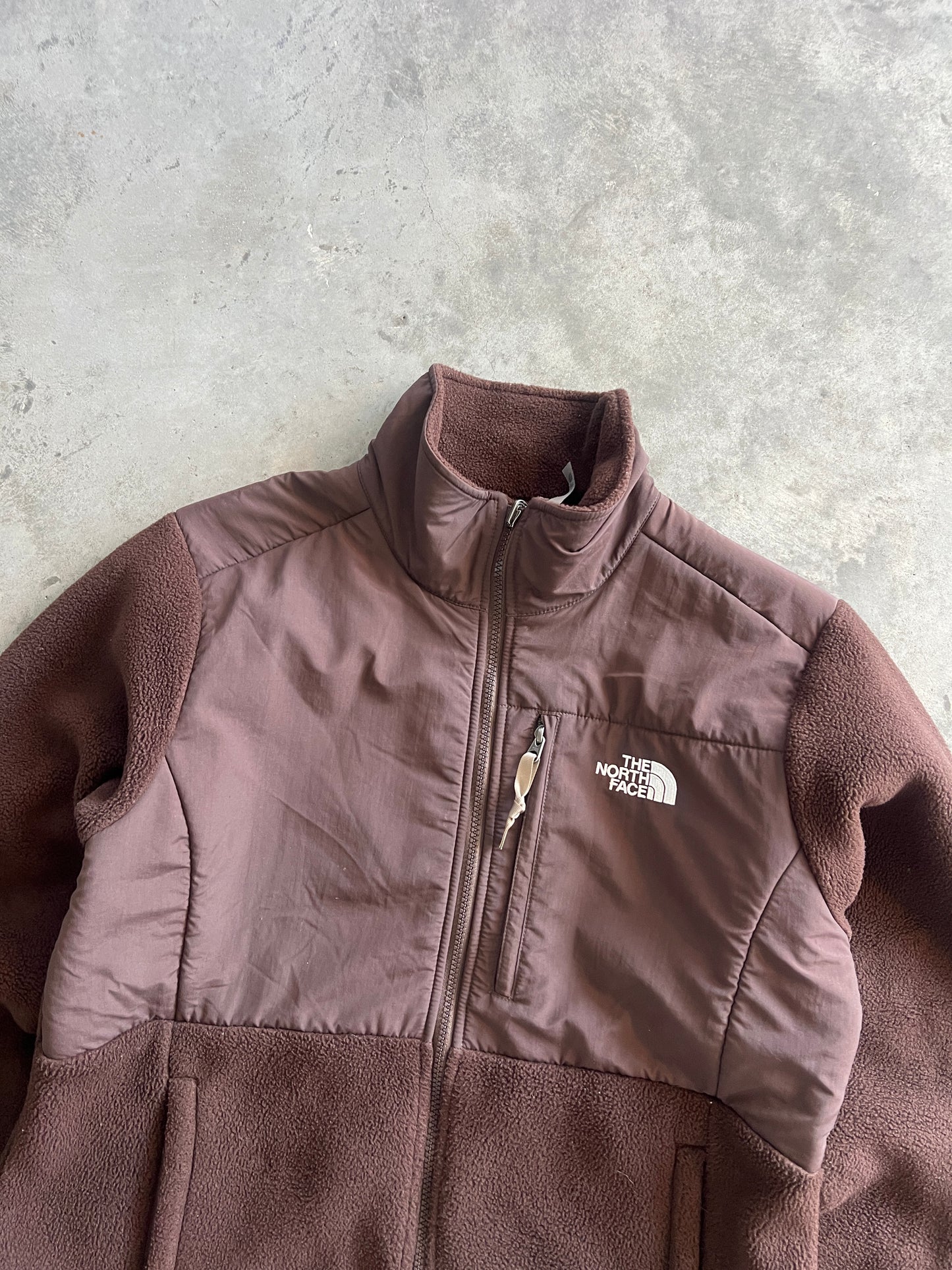 Vintage Mocha Brown The North Face Fleece - L