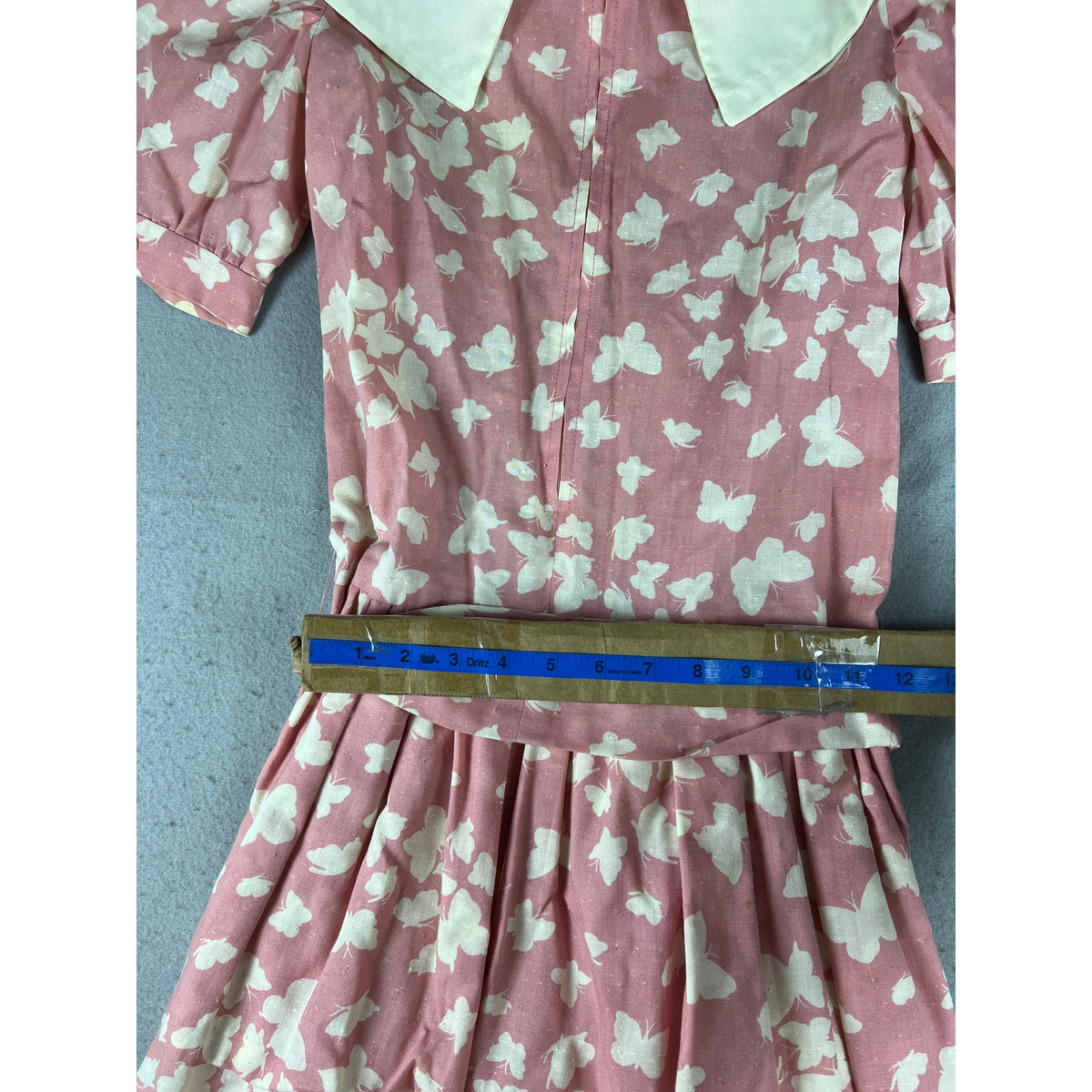 Vintage Butterflies Dress Girls - M