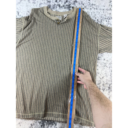 Vintage New River Henley Shirt - L