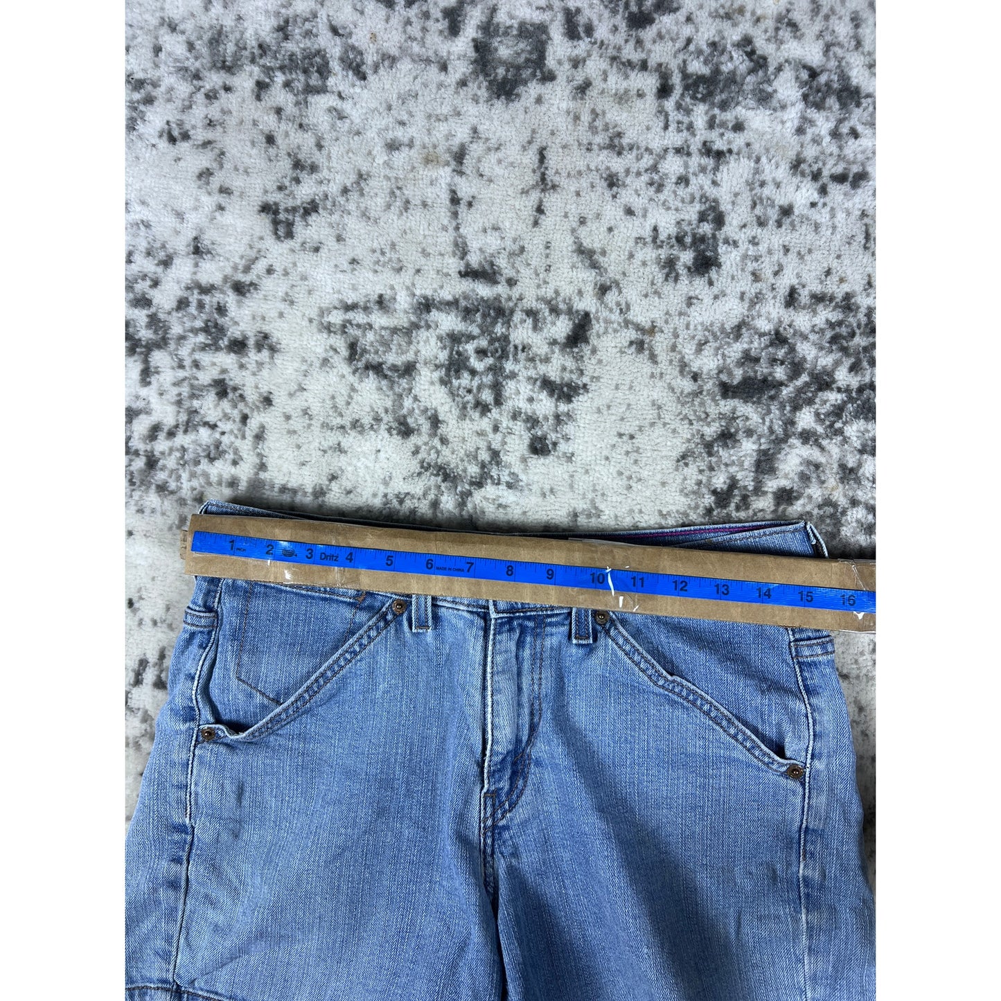 VTG Levi's 515 Women's Denim Shorts Size 8 Low Rise Blue Jean Shorts