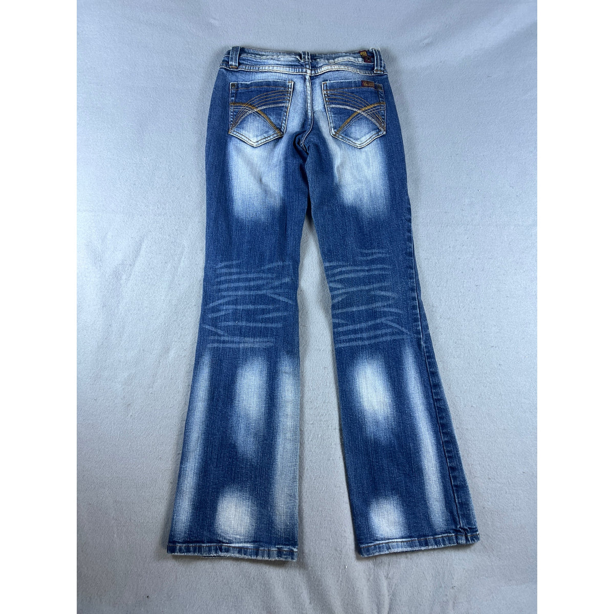 Zana Di Flared Low Rise Jeans - 7