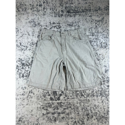 Vintage Faded Glory Tan Cargo Shorts - 34