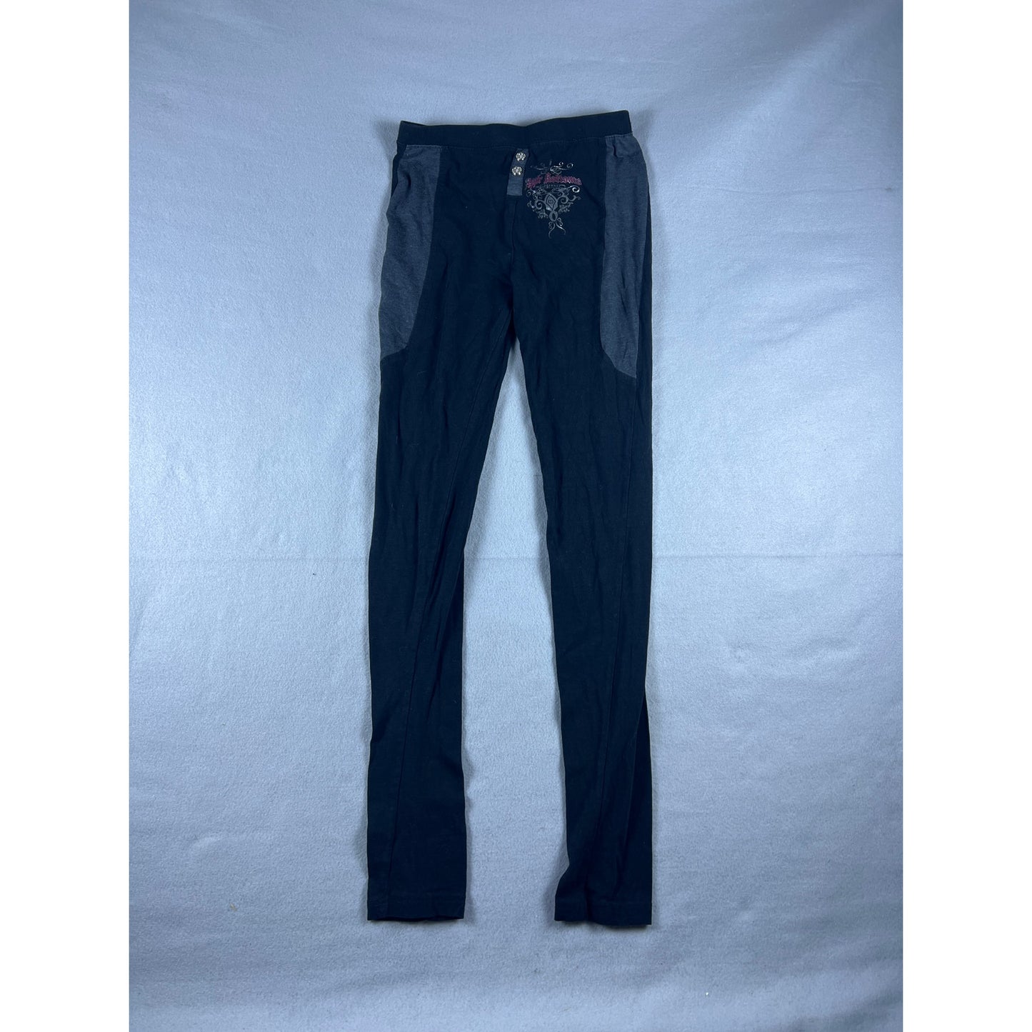 Vintage Y2k Black Apple Bottom Leggings - M