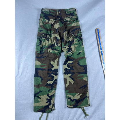 US Military Woodland Camo BDU Field Pants - 31x31