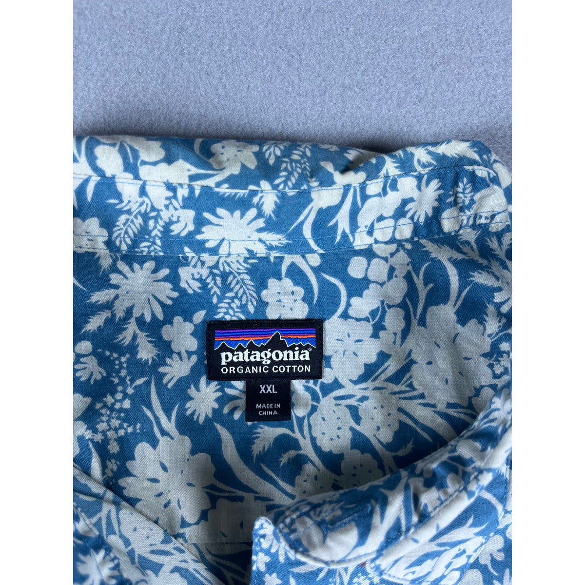 Patagonia Organic Cotton Floral Shirt - 2XL