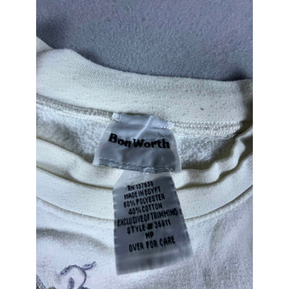 Vintage Bon Worth Embroidered Sweatshirt Womens - PM