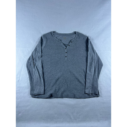 Eddie Bauer Thermal Henley Shirt - XL