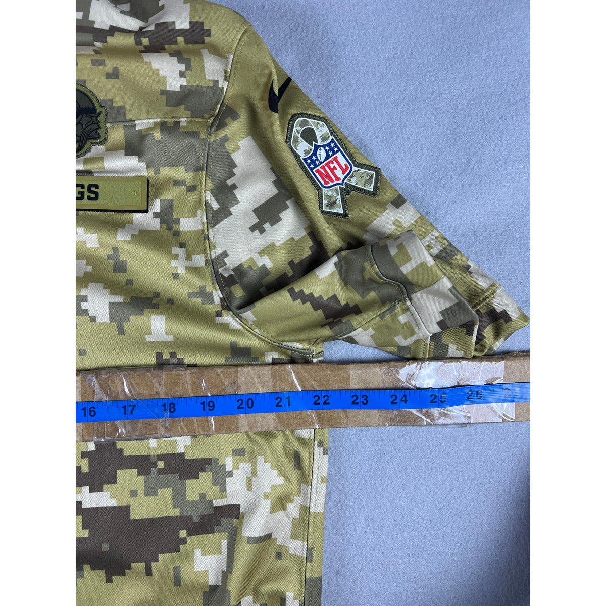 Minnesota Vikings Stefon Diggs #14 Jersey - L Salute To Service Camo