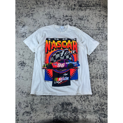 Vintage 1996 NASCAR Racing Tour T-Shirt - XL
