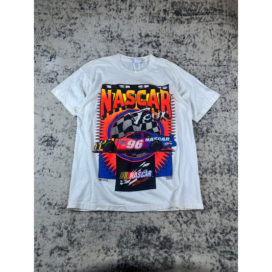 Vintage 1996 NASCAR Racing Tour T-Shirt - XL