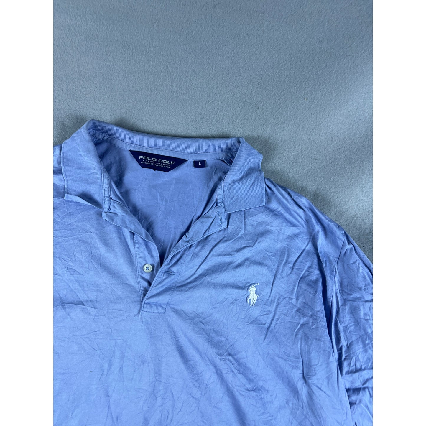 Polo Golf Ralph Lauren Pima Cotton Shirt - L