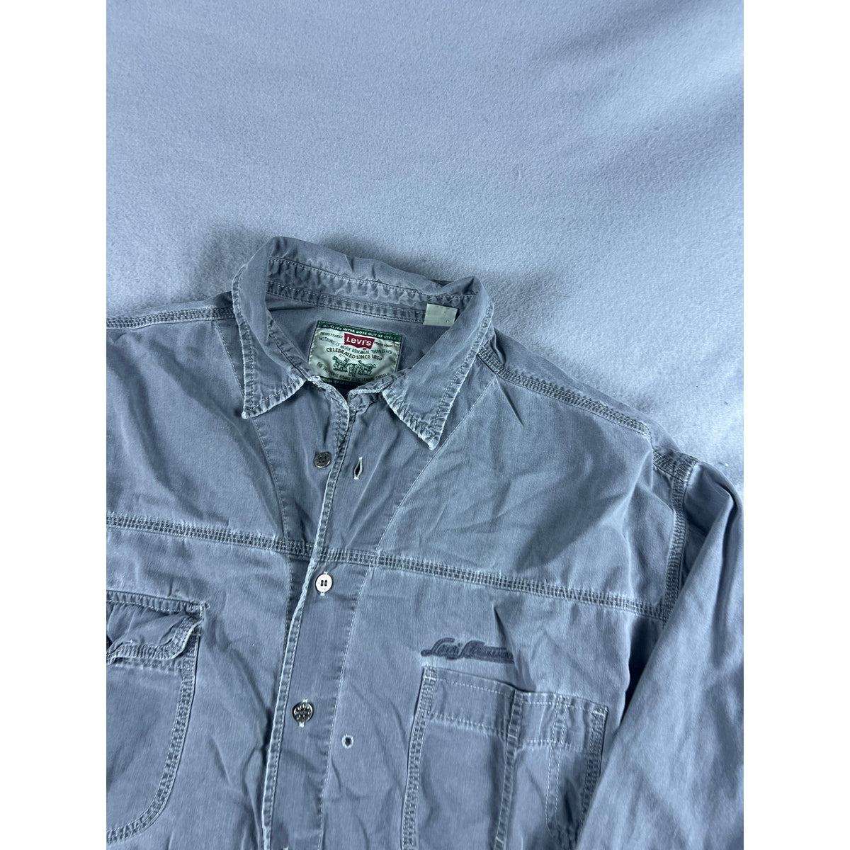 Vintage Levi's Distressed Shirt - XL