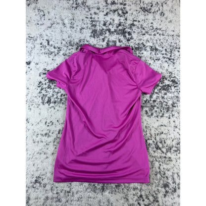 Nike Purple Golf Polo Shirt Womens - XS