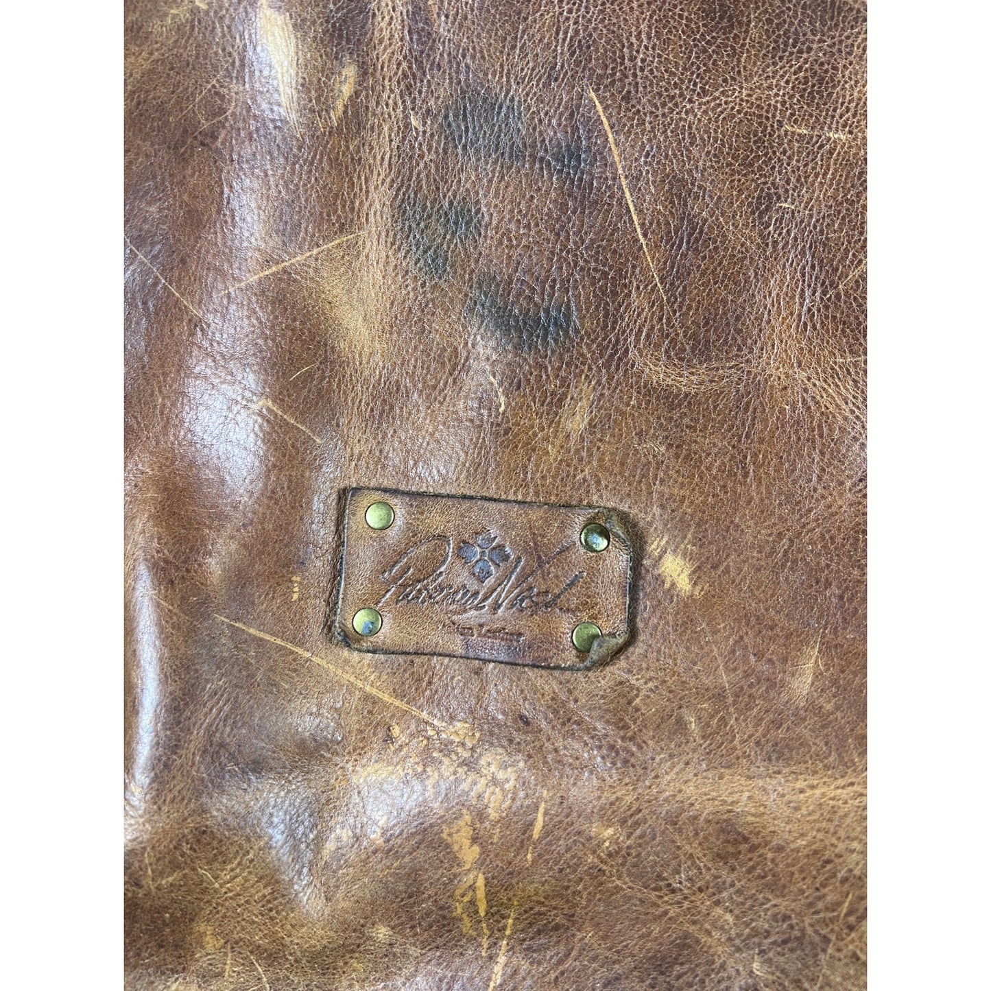 Vintage PATRICIA NASH 100% Leather Tote