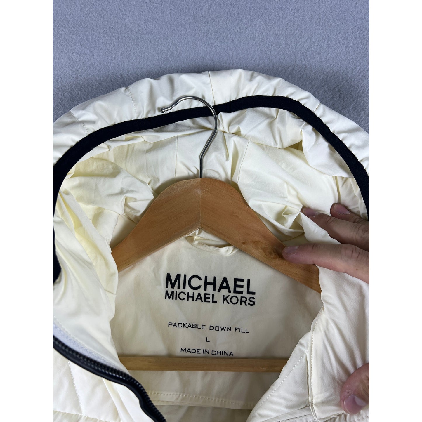 Michael Kors Down Fill Puffer Jacket Womens - L