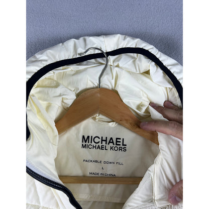 Michael Kors Down Fill Puffer Jacket Womens - L