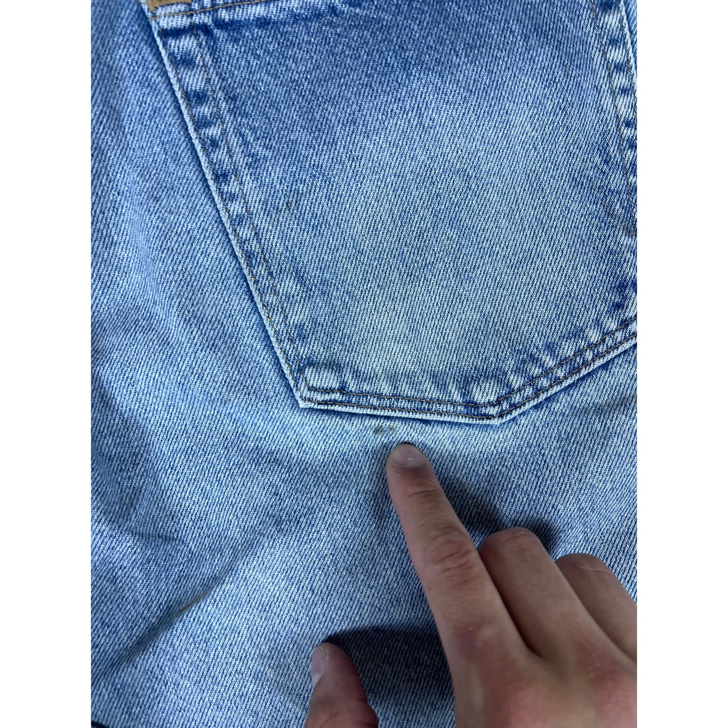 Vintage Light Wash Wrangler Pants - 34