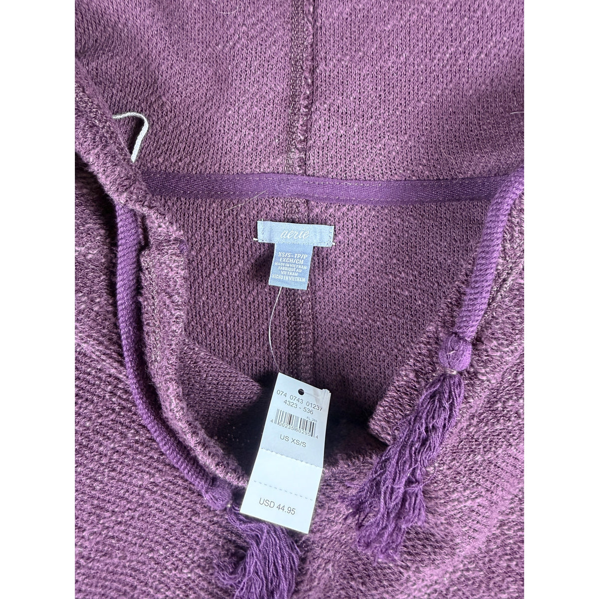 Aerie Oversized Boxy Hoodie Womens - XS/S