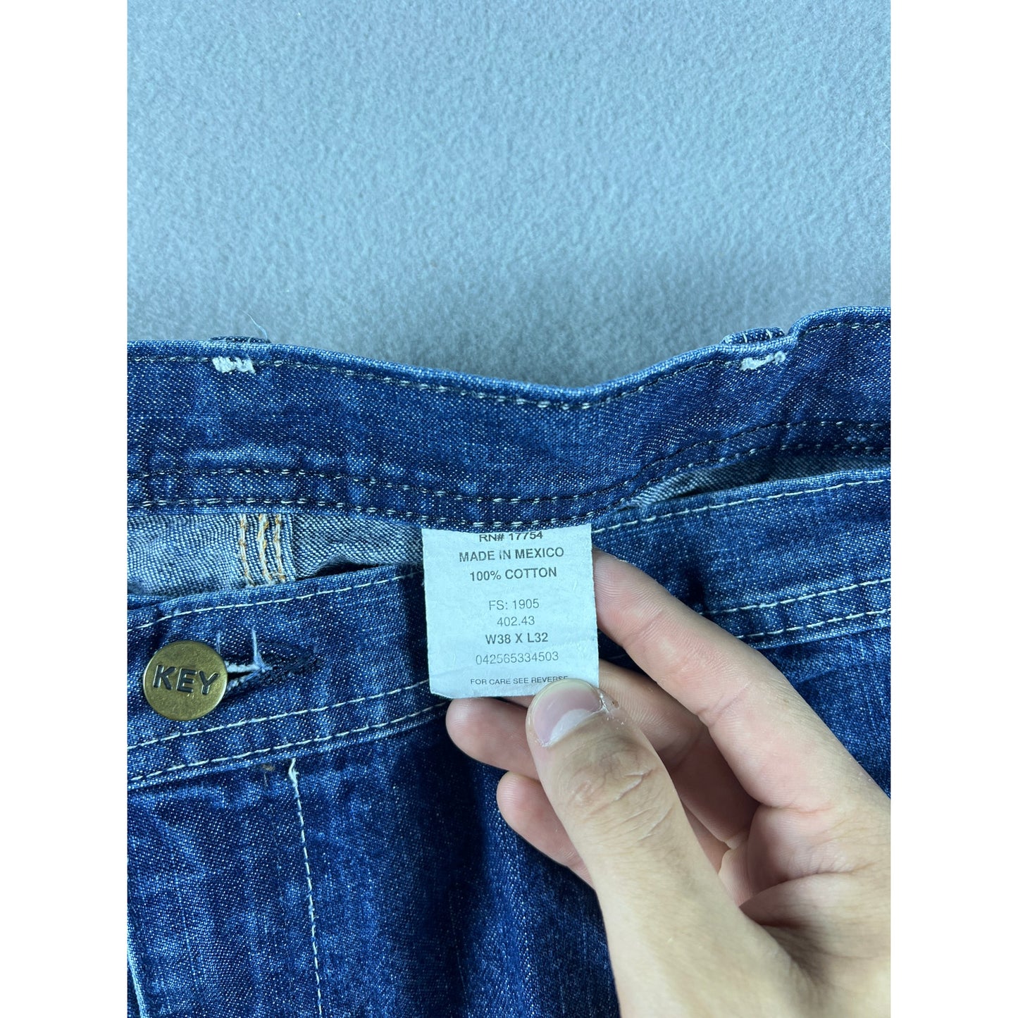 KEY Carpenter Jeans Pants - 38x32