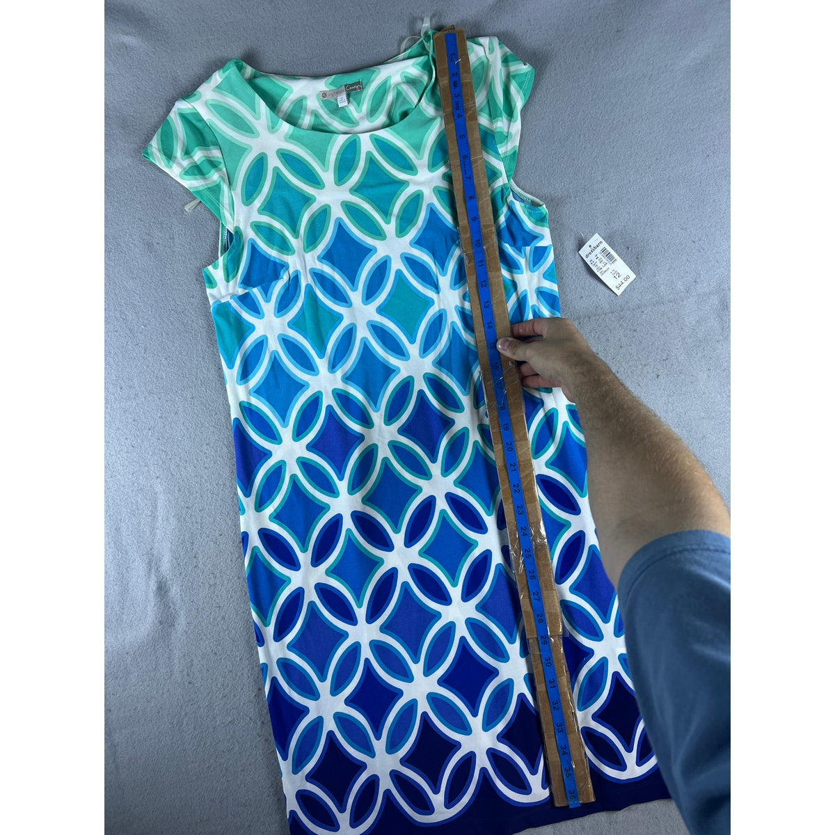 Dressbarn Signature Camryn Geometric Ombre Dress - 12