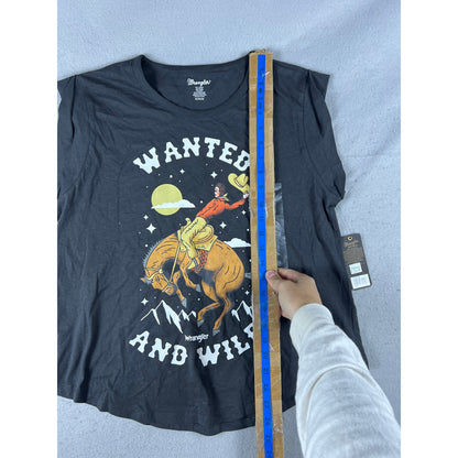 Wrangler Wanted and Wild Tank Top Womens - M