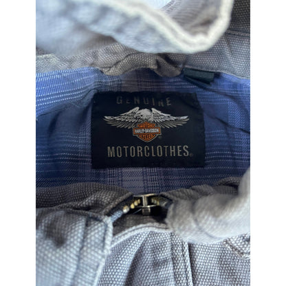 Harley Davidson Canvas Motorcycle Jacket - L