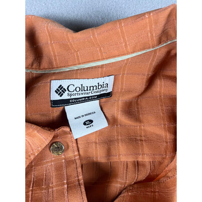 Columbia Plaid Outdoor Shirt - XL