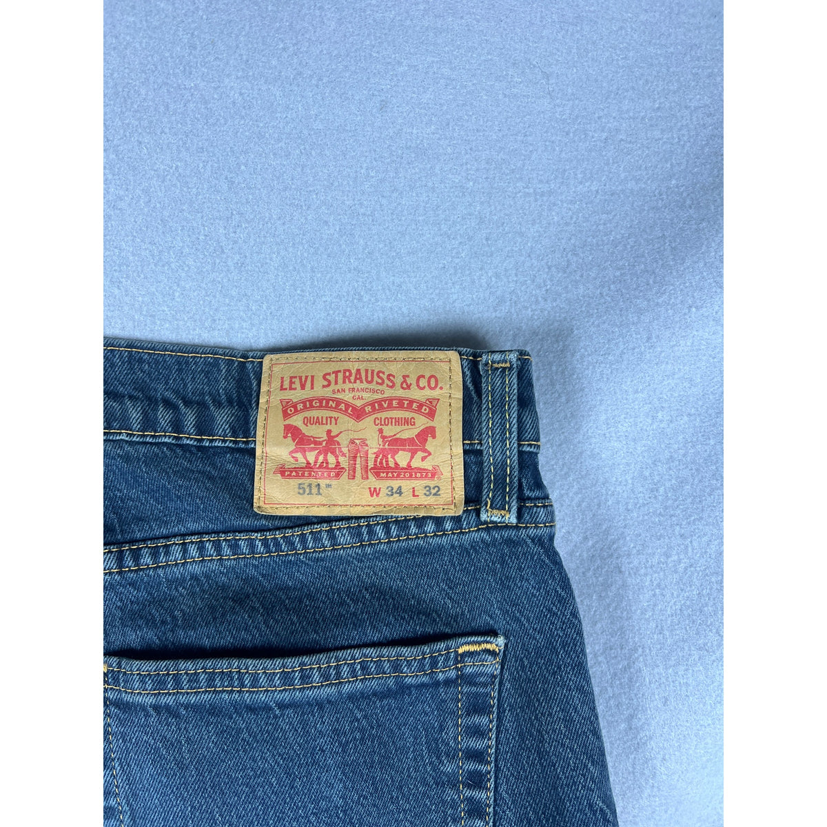Levi's 511 Straight Slim Fit Jeans - 34x32