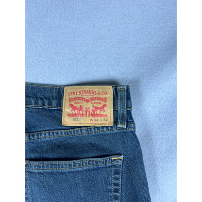 Levi's 511 Straight Slim Fit Jeans - 34x32