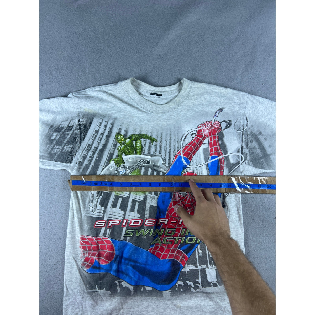 Vintage 2002 Spider-Man Green Goblin T-Shirt Youth - M