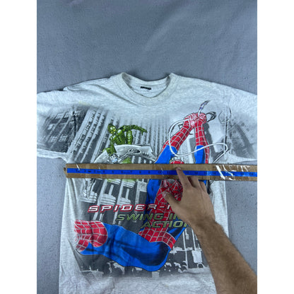 Vintage 2002 Spider-Man Green Goblin T-Shirt Youth - M