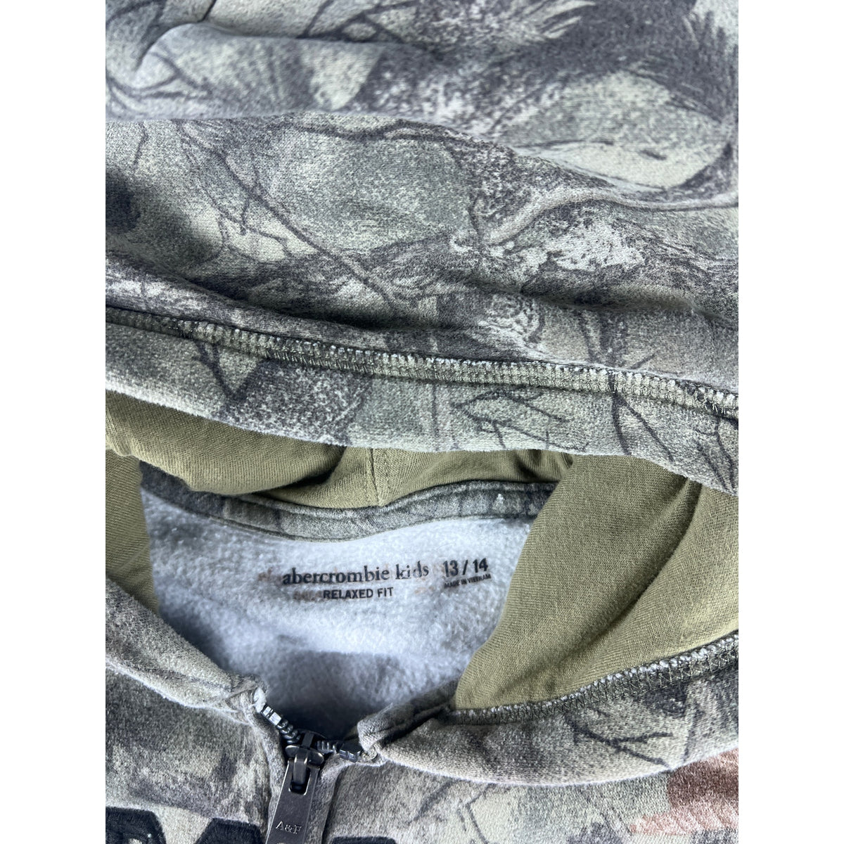 Abercrombie RealTree Camo Hoodie Kids - 13/14