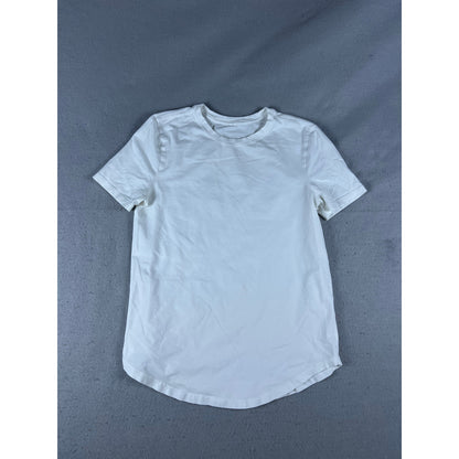 Lululemon Love Curved-Hem Crewneck T-Shirt Set Youth - L Pima Cotton