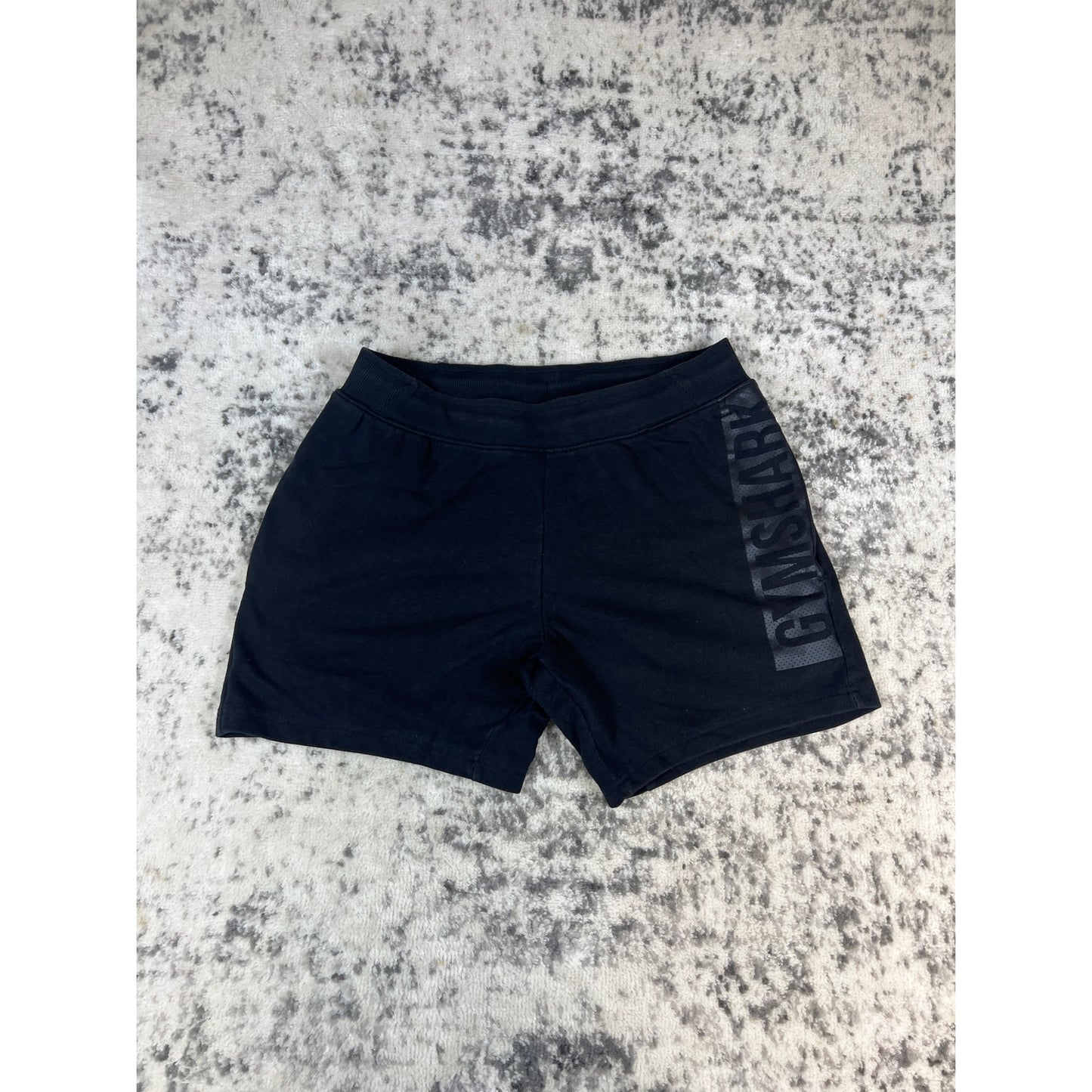 Black Gymshark Cotton Sweat-shorts - M