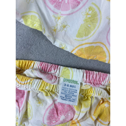 Vintage Gymboree Dress Diaper Cover Baby Girls 3-6M