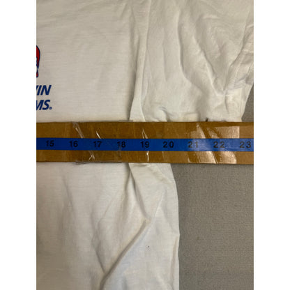 Sherwin Williams T-Shirt Mens L White Crew Neck Cover The Earth Graphics Print