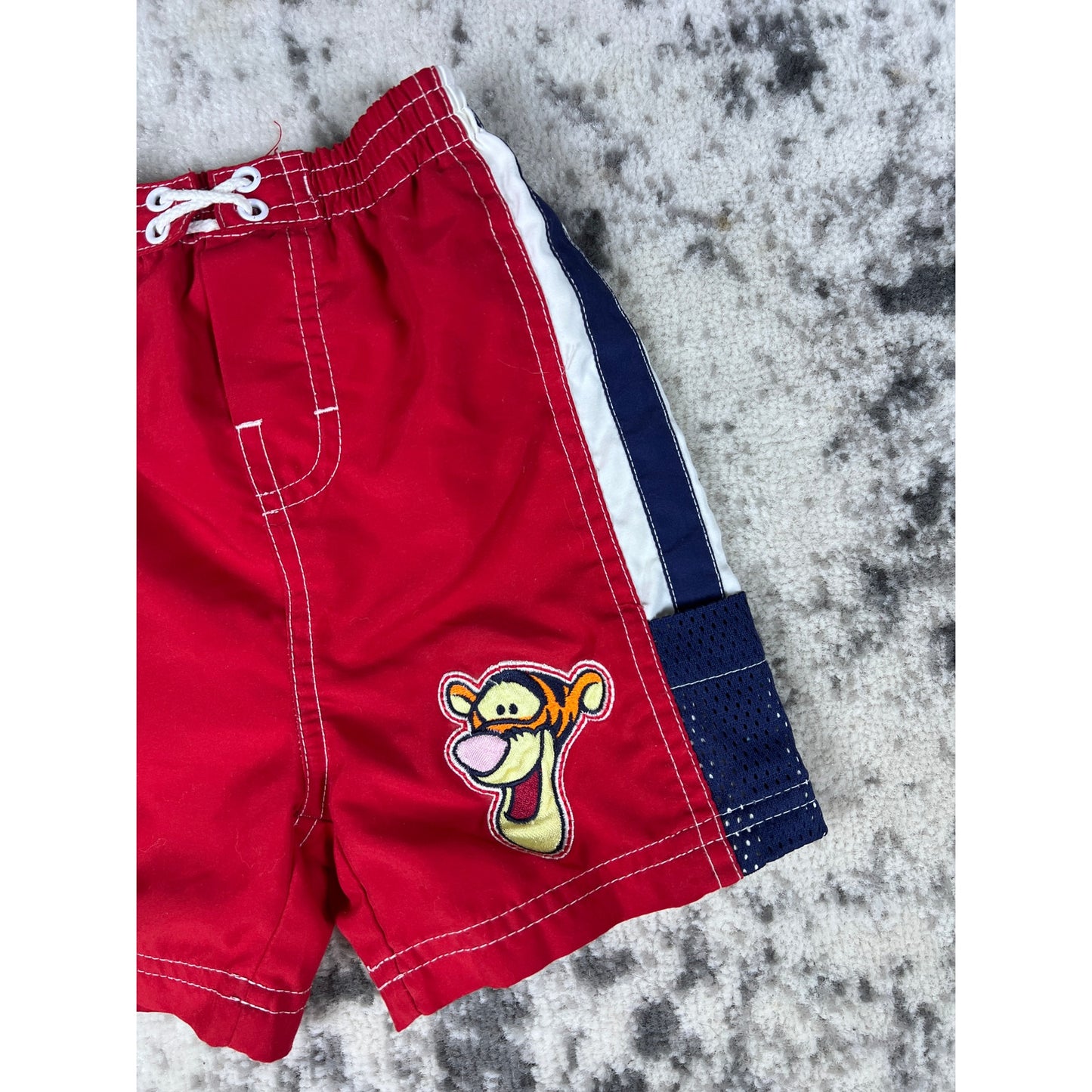 Y2k Disney Tigger Swim Trunks - 18M