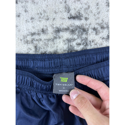 Vintage Navy Blue Track Pants - M