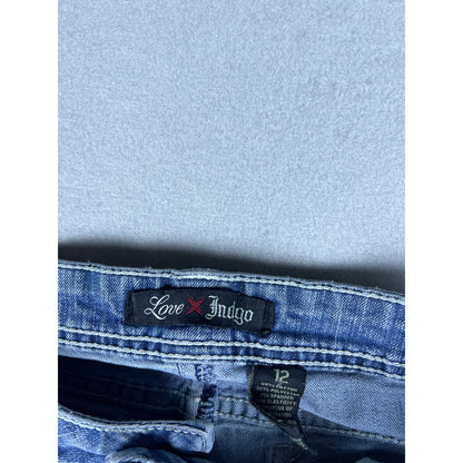 Love Indigo Flared Jeans Womens - 12