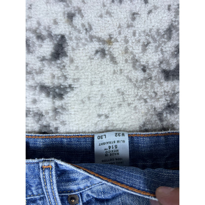 Levi's 514 Slim Straight Leg Denim Jeans - 32x30