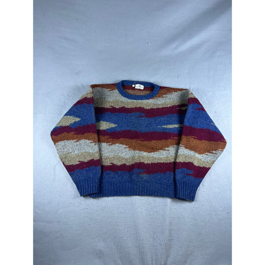 Vintage Conte Roma Colorblock Sweater - L