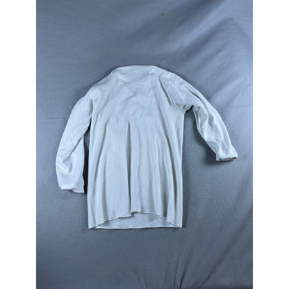 Womens Thermal Waffle Knit Oversized Tunic Top - S