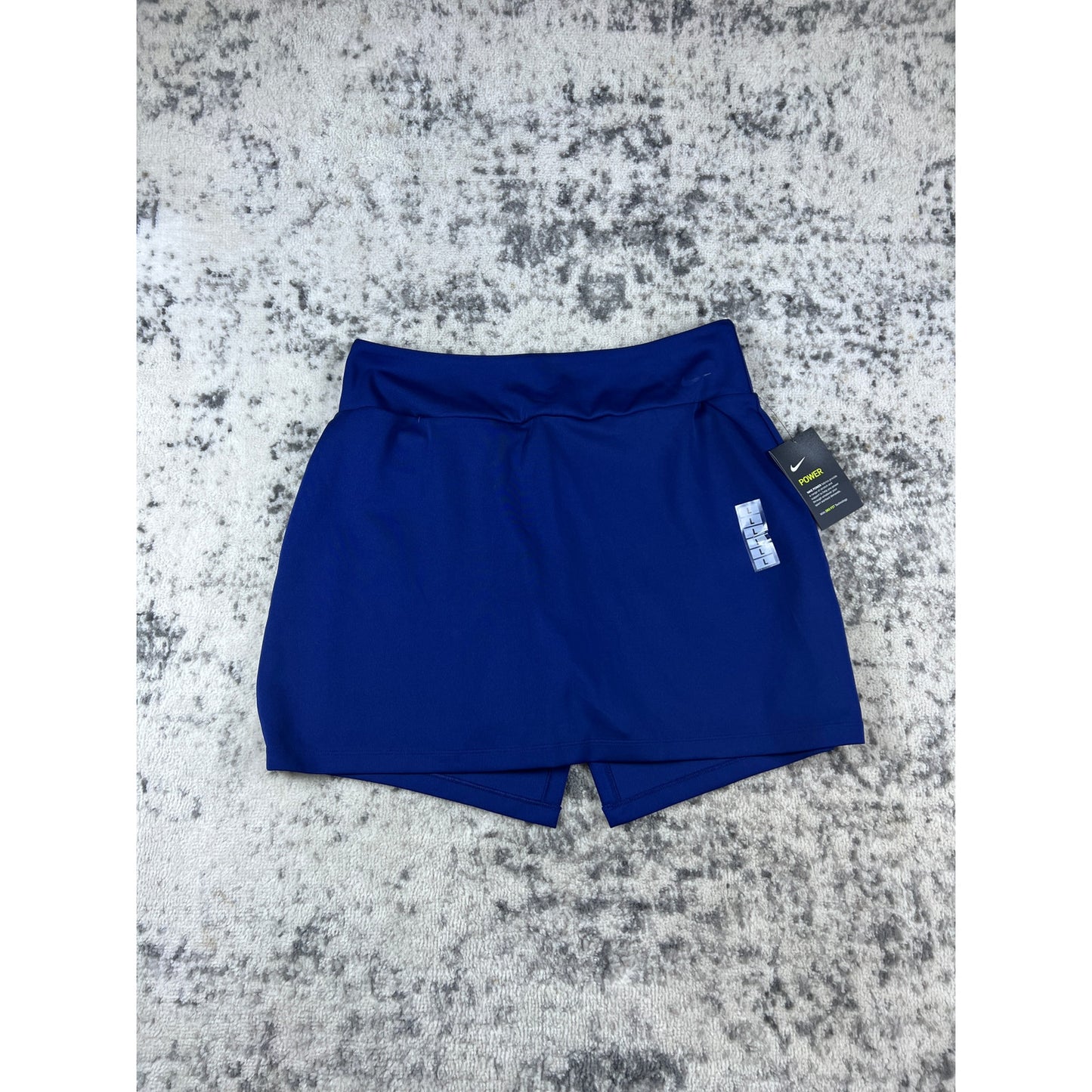 Nike Court Power Golf Tennis Skirt Womens L Royal Blue Skort Dri-Fit Sports NWT